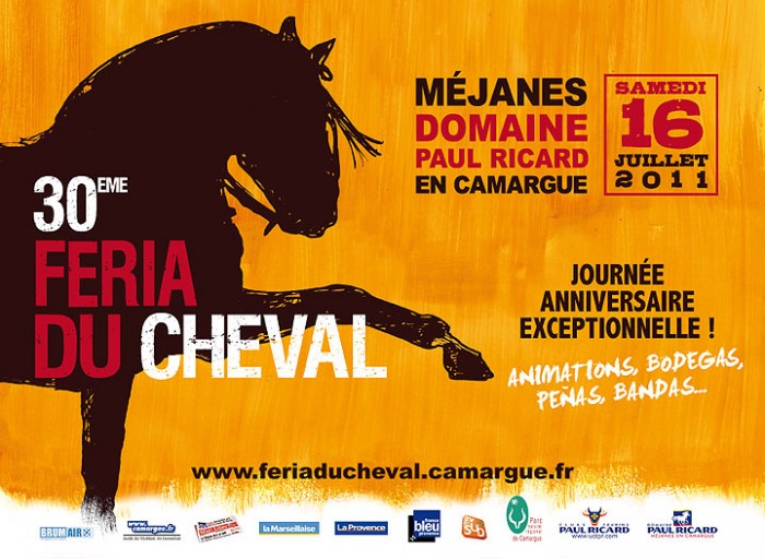 Féria du cheval au Domaine Paul Ricard à Méjanes juillet 2011