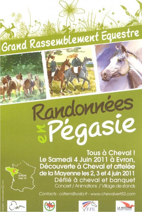 Rassemblement équestre du 2 au 4 juin 2011