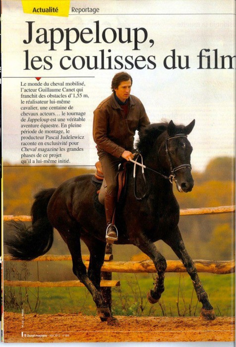 Jappeloup avec Guillaume Canet