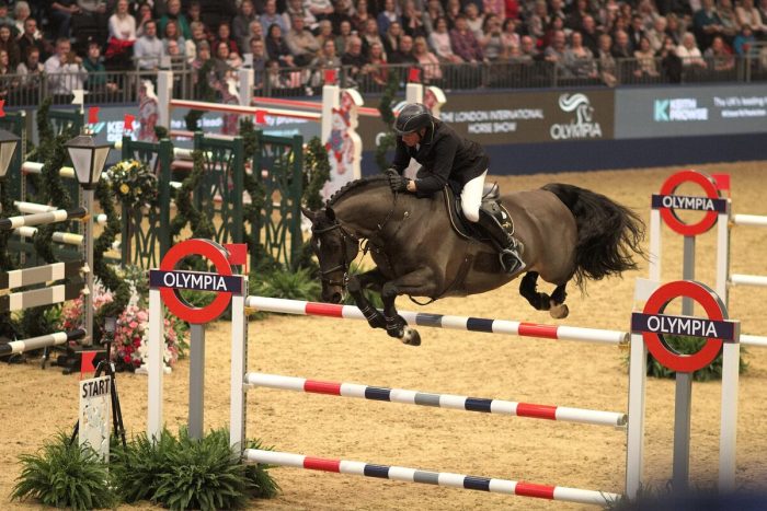 John Whitaker et Argento en saut lors du championnat du monde